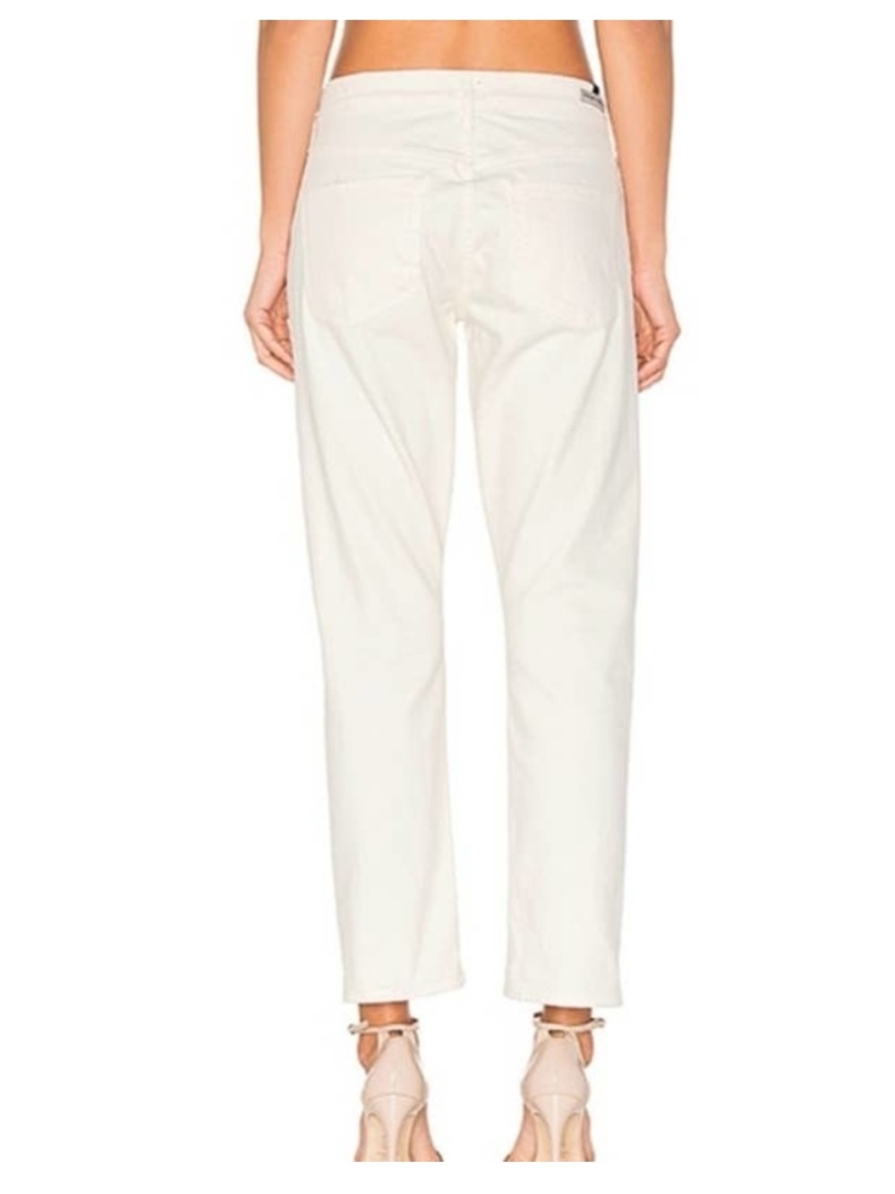 Citizens Of Humanity NWT 25 Emerson Slim Boyfriend Cream Denim Mid Rise - Picture 3 of 13